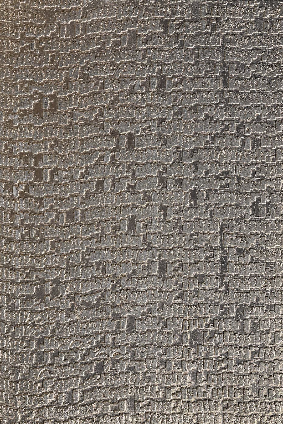 Gold Painted Mesh Fabric Suva